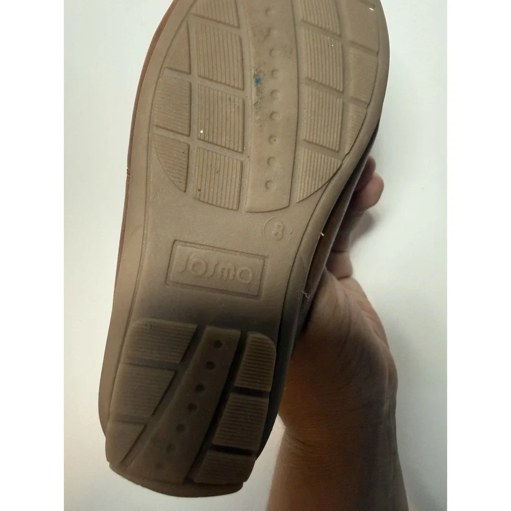 Josmo boy's casual driving shoes brown size 8